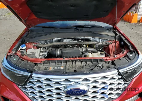 2020 Ford Explorer Platinum from USA, damaged, VIN 1FM5K8HC5LGA17820